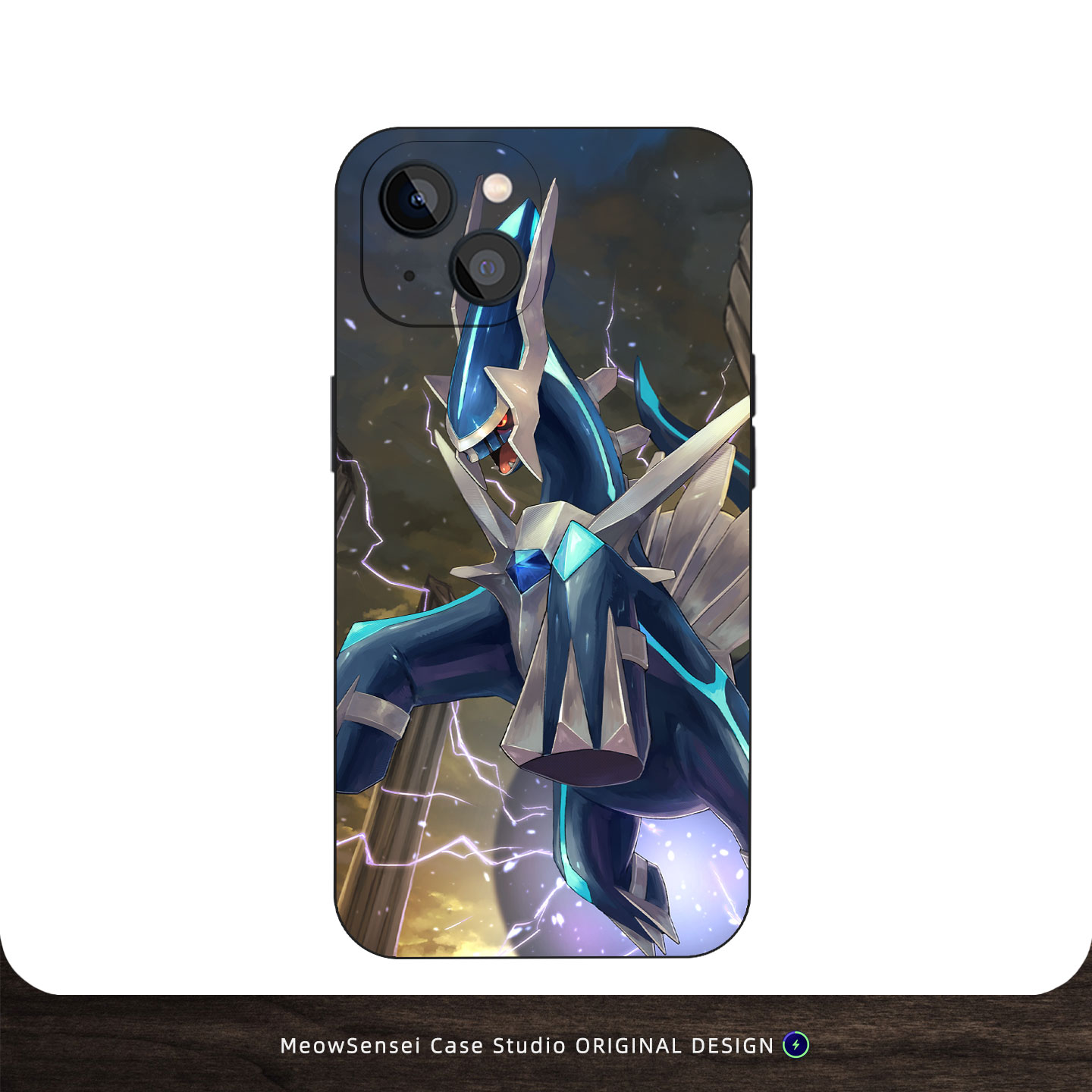 帝牙卢卡雷霆炫酷史诗感战斗磨砂硅胶卡通手机壳周边适用iPhone17ProMax苹果16动漫二次元痛壳磁吸防摔保护套