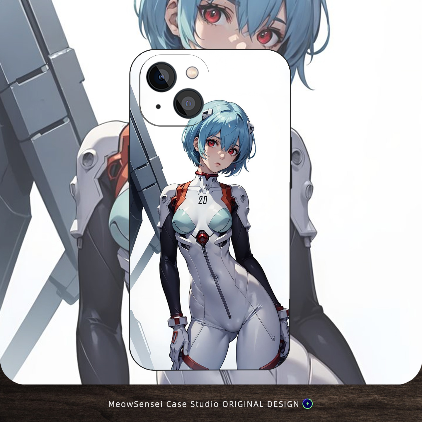 绫波丽EVA福音战士手机壳适用苹果16小米15华为Air红米K90动漫二次元VIVO液态硅胶OPPO13磁吸iPhone17ProMax