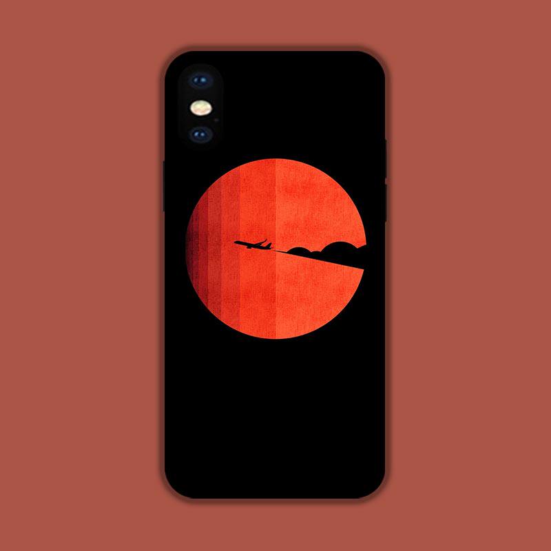 小众设计创意适用iPhone16苹果14/12/13磨砂硅胶XS简约15ProMax玻璃XR手机壳华为荣耀OPPO小米VIVO安卓保护壳