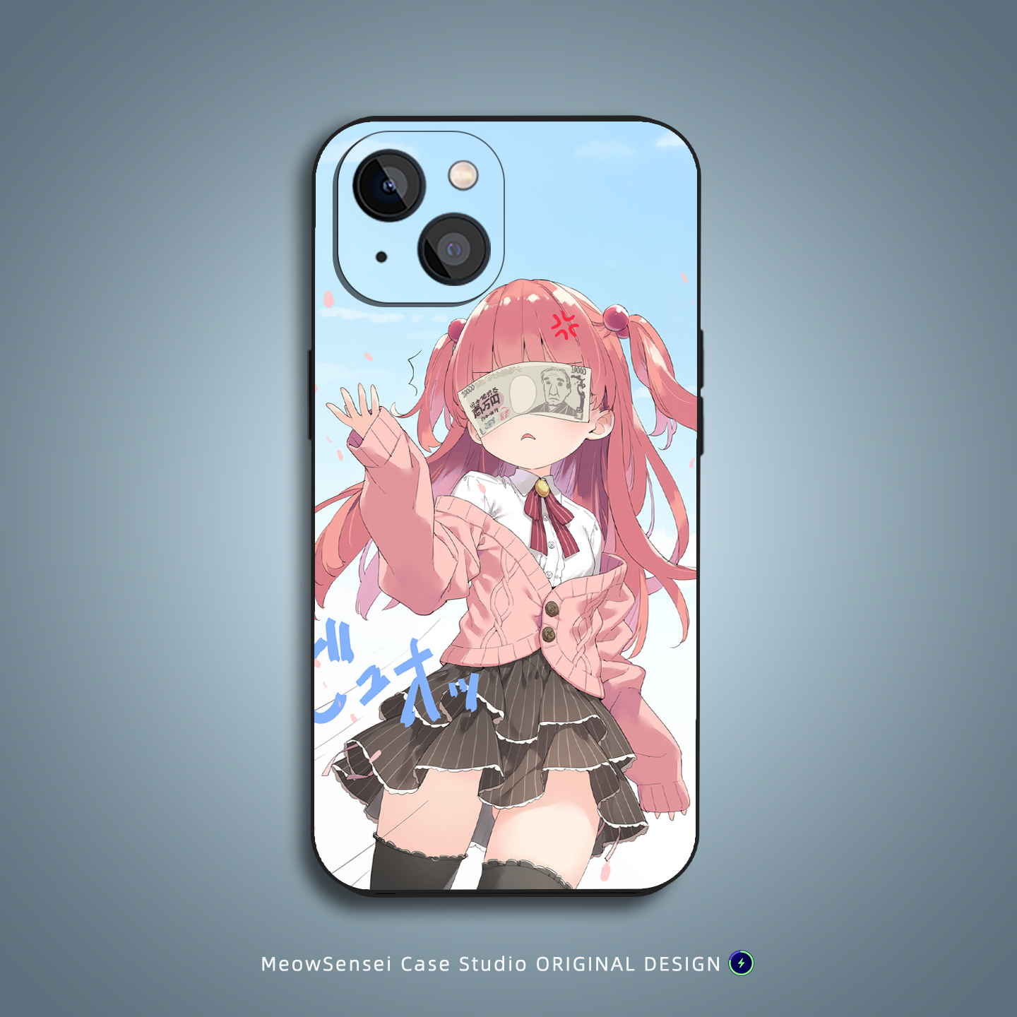 搞怪趣味萝莉JK女生手机壳适用苹果16小米15华为VIVO荣耀X70红米K90液态硅胶OPPO磁吸iPhone17ProMax动漫周边