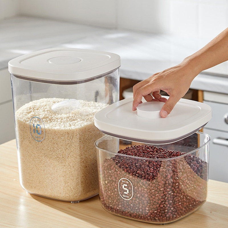 【米桶】用装米箱面粉防虫防潮储存罐密封大米收纳盒储米桶方形,厨房/烹饪用具,米桶/米缸,淘宝优惠券,粉丝福利购,淘宝优惠卷