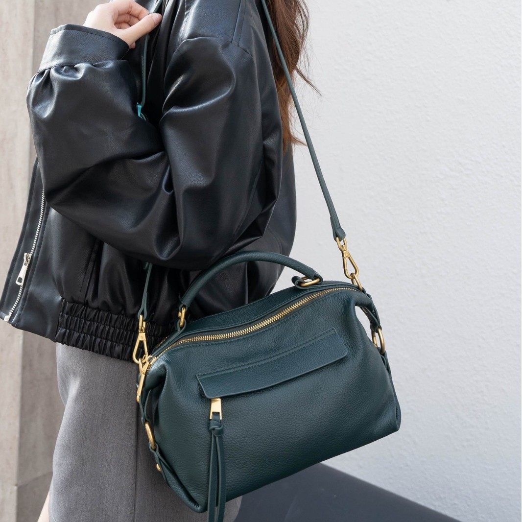 普洛克正品新款女包潮复古波士顿枕头包单肩斜挎包女小众手提包