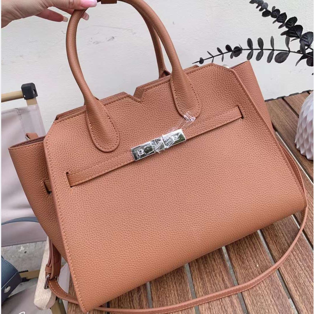 普洛克正品金包真皮头层牛皮大女