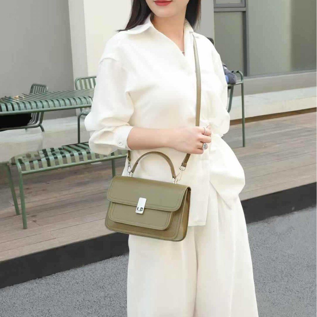 普洛克正品级感复古小方包女春款