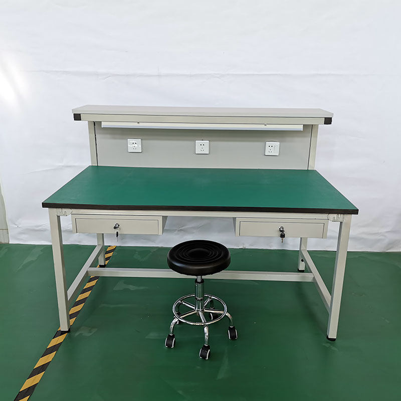 桌手机维修抽屉打包台台检验车间带灯防静电工作台维修台带工作台
