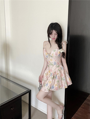 Real price and pure underwear with Lace Sexy Floral Dress