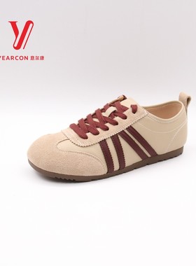 意尔康鞋女鞋S881AD09735Y德训新款平底运动鞋2025舒适百搭女秋季