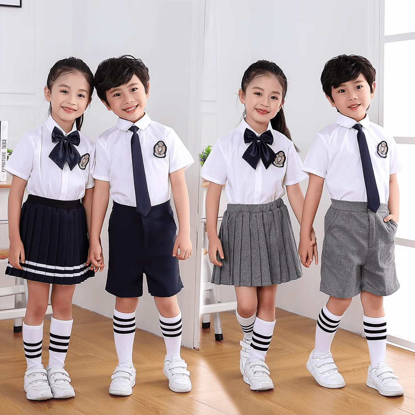 我和我的祖国舞蹈演出服儿童祖国的花朵有我合唱表演服小学生国风
