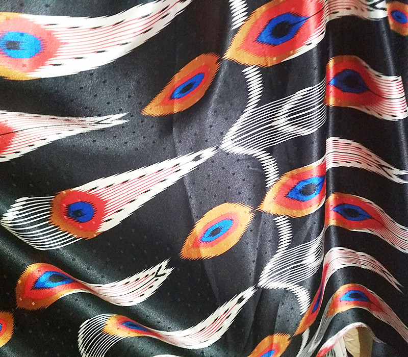 维吾尔族乌孜别克族布料艾德莱斯绸宽幅1米5新款