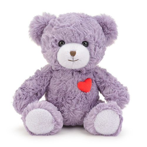 毛绒玩具熊可爱小熊情人节爱心小熊绣花熊泰迪熊安抚娃娃生日礼物