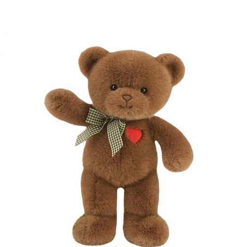 毛绒小熊玩偶泰迪熊公仔领结熊儿童安抚娃娃女生闺蜜生日礼物