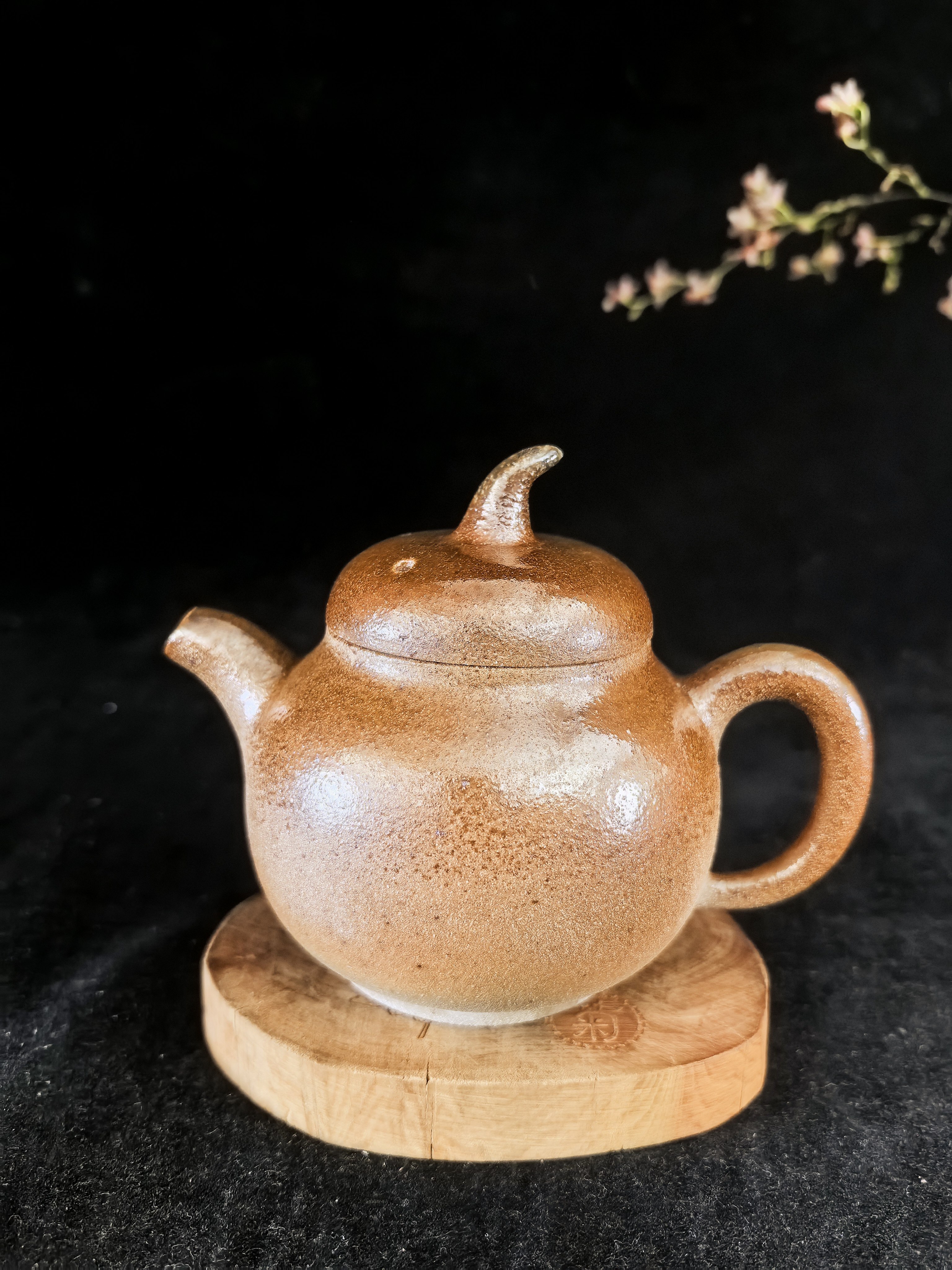 云南建水紫陶茶壶厂家直销 滇南琼玉 纯柴烧壶 茄段壶 240cc