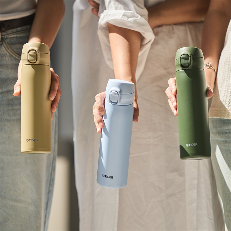 日本虎牌商务保温杯双拼色