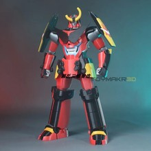 红莲拉甘Gurren Lagann拼装机甲模型3D打印可定制礼现货Toymakr3D