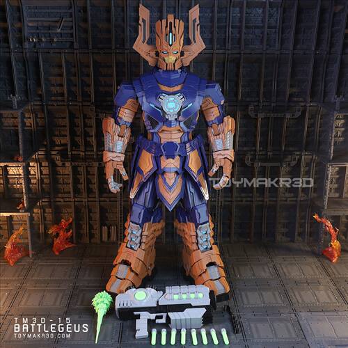 行星吞噬者变形金刚拼装机甲模型