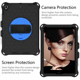 适用iPad2019新款10.2寸保护套A2270手持可旋转A2197后壳A2152防