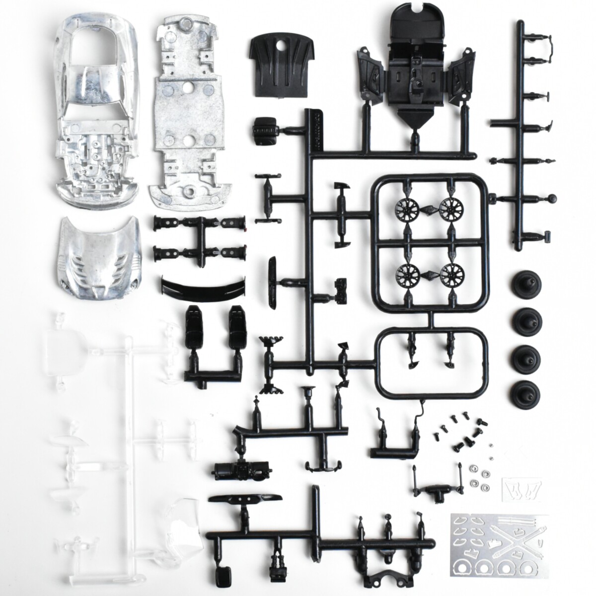 BD build drive 1:64 道奇蝰蛇 ACR 合金汽车模型 拼装 手工 民用