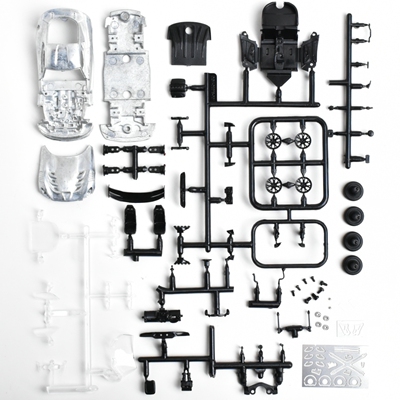 BD build drive 1:64 道奇蝰蛇 ACR 合金汽车模型 拼装 手工 民用