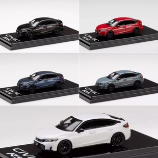 HOBBY JAPAN 1:64 本田 Honda Civic 思域 11代 RS 合金汽车模型