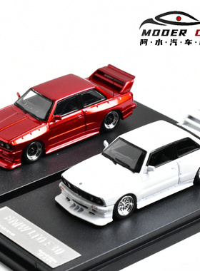 Street Weapon SW 1:64 宝马BMW LTO E30 M3 DTM 合金汽车模型