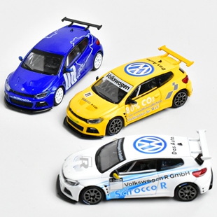 GCD 1:64 大众 尚酷R 双门赛车 小钢炮 合金汽车模型 藏品