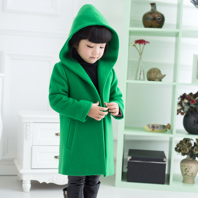 Manteau pour fille BRIGHT en laine - Ref 2161683 Image 4