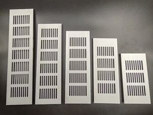 冲孔散热出风口多孔板铝合金小百叶散热孔鞋柜橱柜通气孔排气百叶