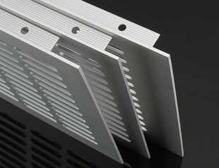 冲孔散热出风口多孔板铝合金小百叶鞋柜橱柜通透气孔盖板加长加厚