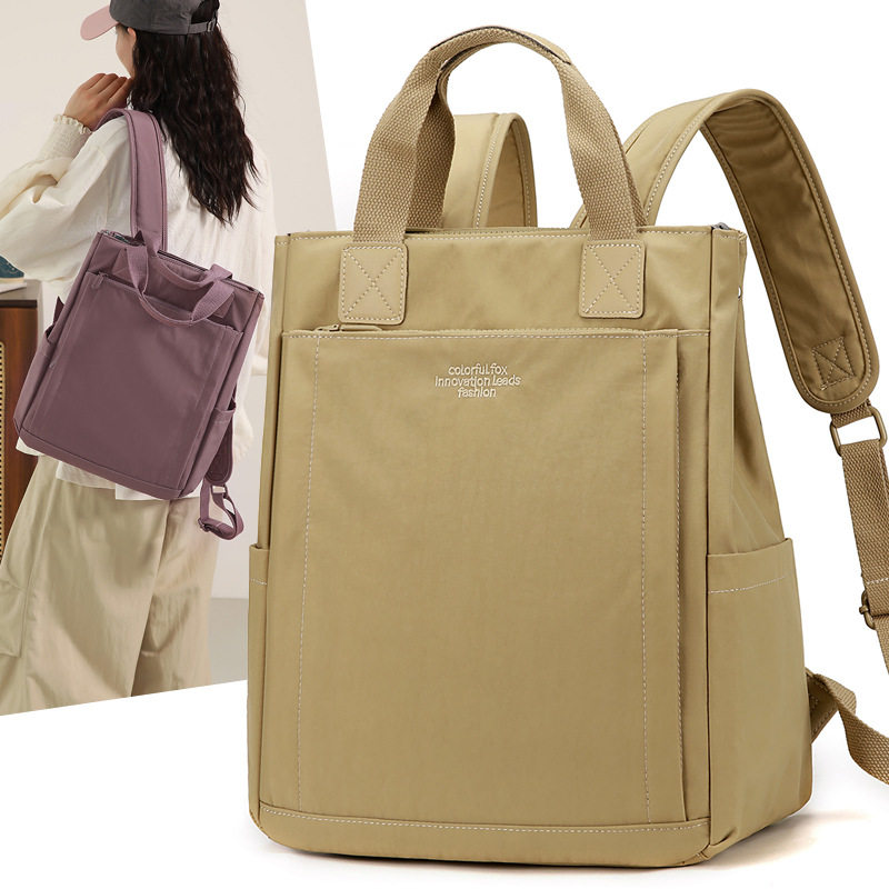 Colorful Fox双肩包女大容量16英寸电脑背包2026新款旅行学生书包