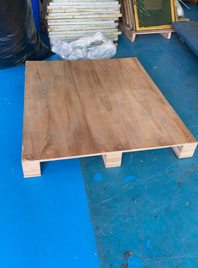 二手出口免熏蒸木托盘胶合板托盘仓库周转卡板木栈板超市垫仓板