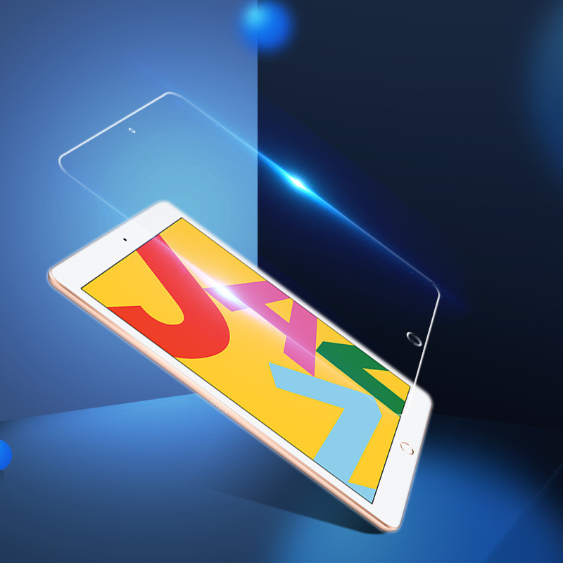 适用于2019新款ipad 10.2英寸钢化膜7代保护膜A2197/A2199防爆碎屏高清膜