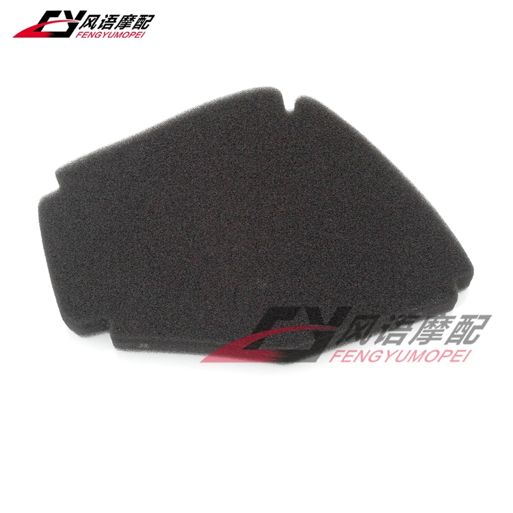 适用比亚乔淑女 BYQ100T-E ZIP 50 100 4T 空气滤芯 空滤滤芯海绵
