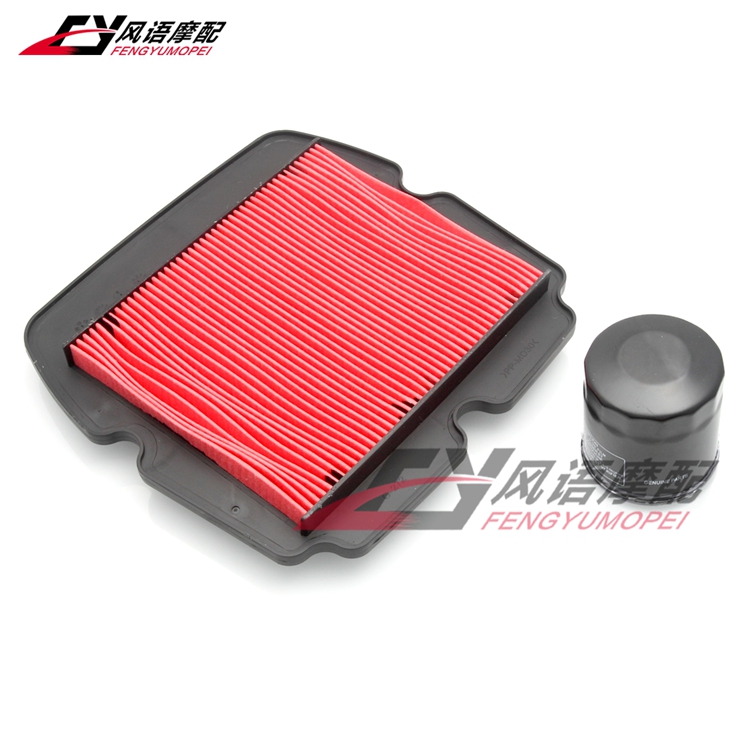 适用本田金翼1800 GL1800 01-17 F6B 13-16空滤芯 空气滤清器机滤