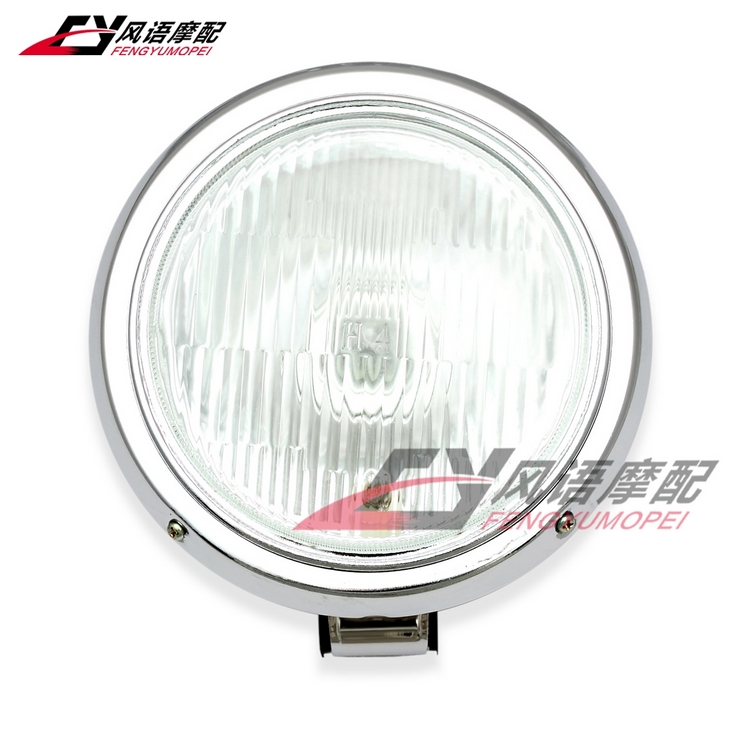 适用天本田铁马400/600 马格纳250 封闭公子 CA250前照明大灯总成