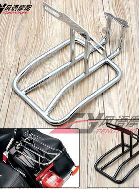 Sportster XL883 1200 Iron 戴娜 软尾 超级滑翔改装后货架行李架