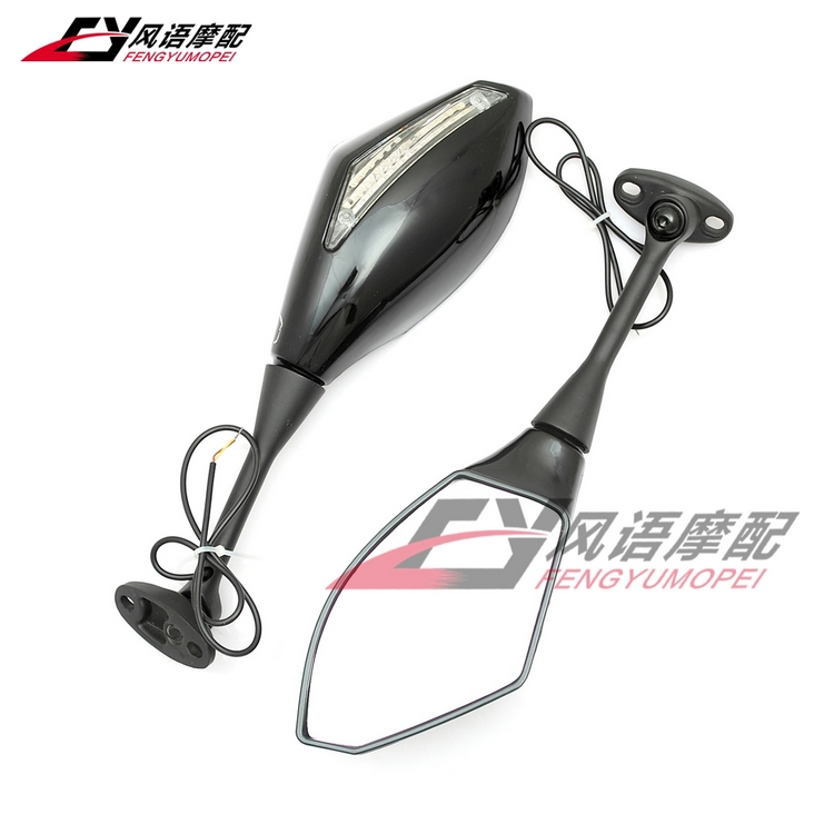 适用于本田 CBR600RR F5 03-12 CBR1000RR 04-07 带转向灯后视镜