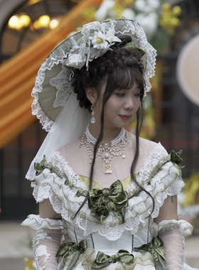 巴洛克仿珍珠茶会洛丽塔百搭