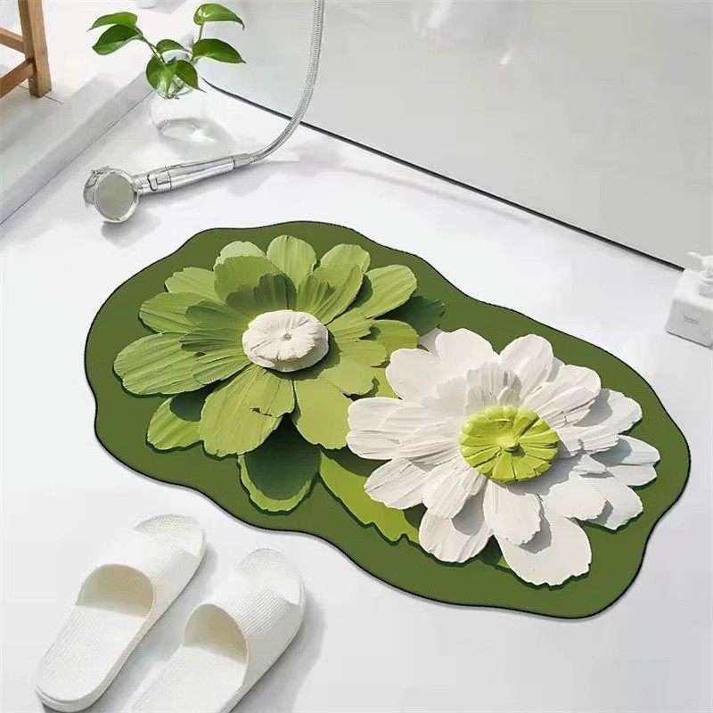 地垫吸水速干卫生间厕所脚垫子浴室淋浴间门口入户门垫免洗硅藻泥,居家布艺,家用脚垫,淘宝优惠券,粉丝福利购,淘宝优惠卷