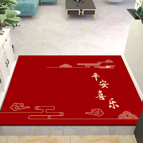 免洗地垫入户门进口门口门垫中式客厅门厅大门口防滑地毯可裁剪垫