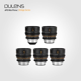 Prime 全画幅电影镜头 DULENS 5枚含安全箱 Mini 免息 APO