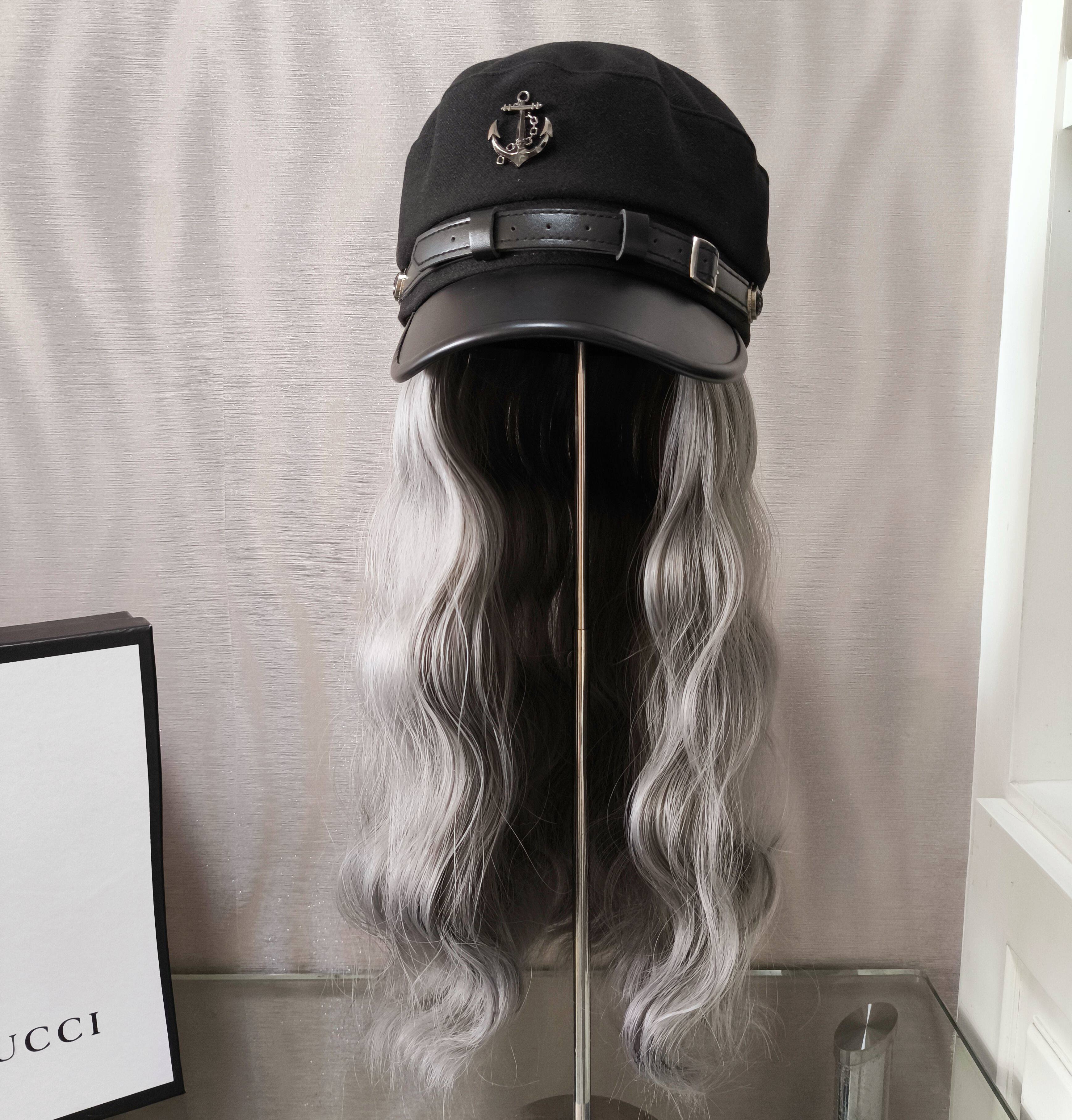出街鸭舌帽女可拆卸英伦秋冬