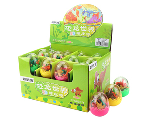 恐龙蛋橡皮霸王龙造型橡皮擦卡通可爱仿真活动小礼品奖品文具玩具