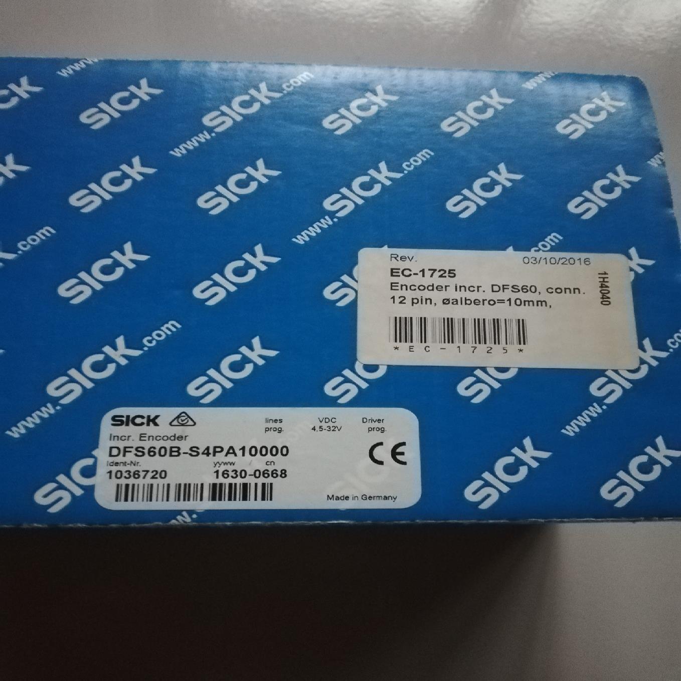 sick编码器 DFS60B-S4PA10000 1036720 正品现货