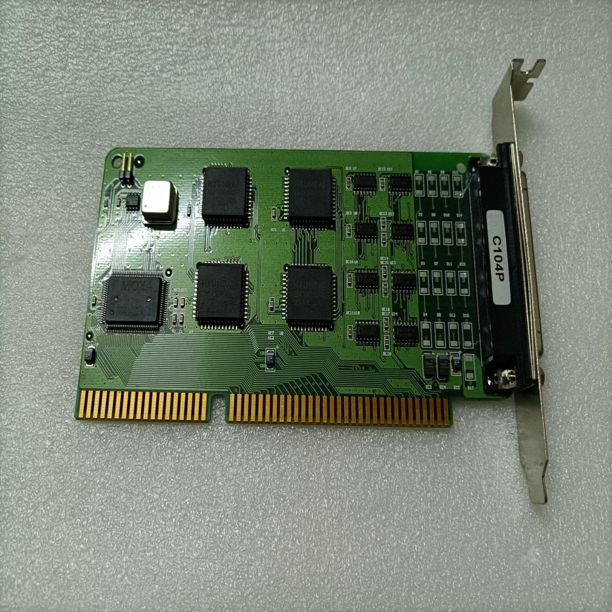 原装摩OXA  PCBC104 VER31 ISA插槽 4口多串口卡 C104P