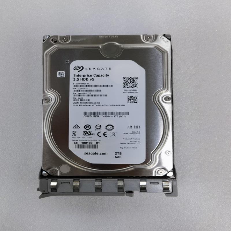 Cisco 58-100190-01 UCS-HD2T7KL12G2T 1V4204-175 12Bb SAS