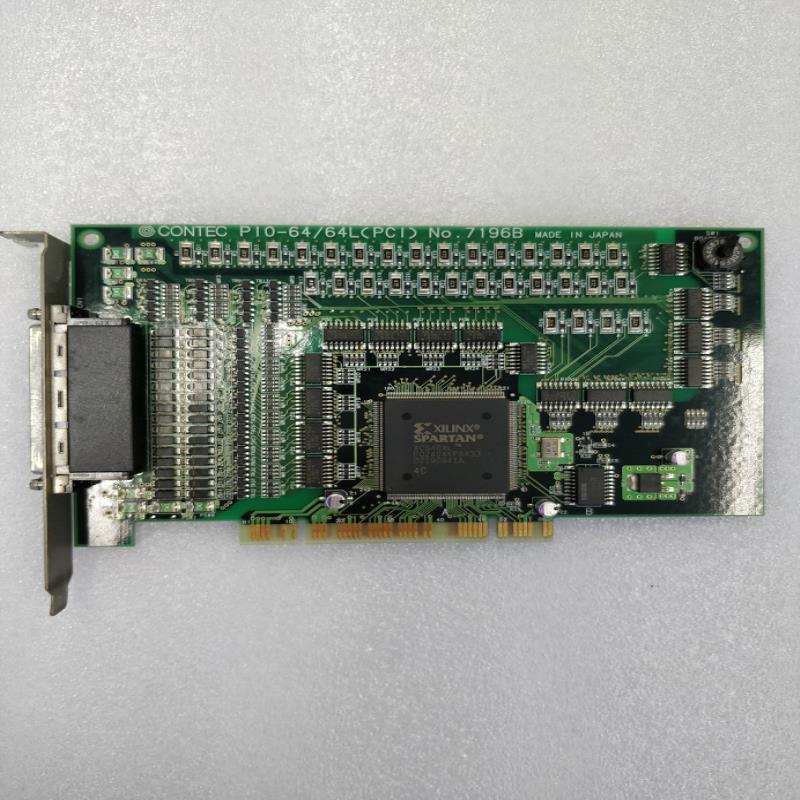 CONTEC 康泰克 PIO-6464LPCI NO7196B 7196A 原装拆机采集卡