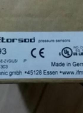 PI1093 压力传感器 PI-025-RES30-E-ZVGUS P德国易福门ifm