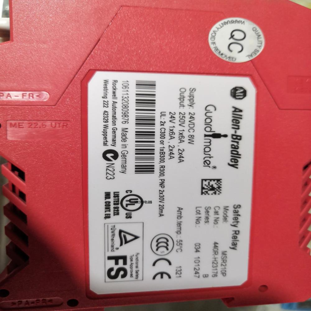 全新Allen-Bradley 罗克韦尔 AB安全继电器 MSR210P 440R-H231