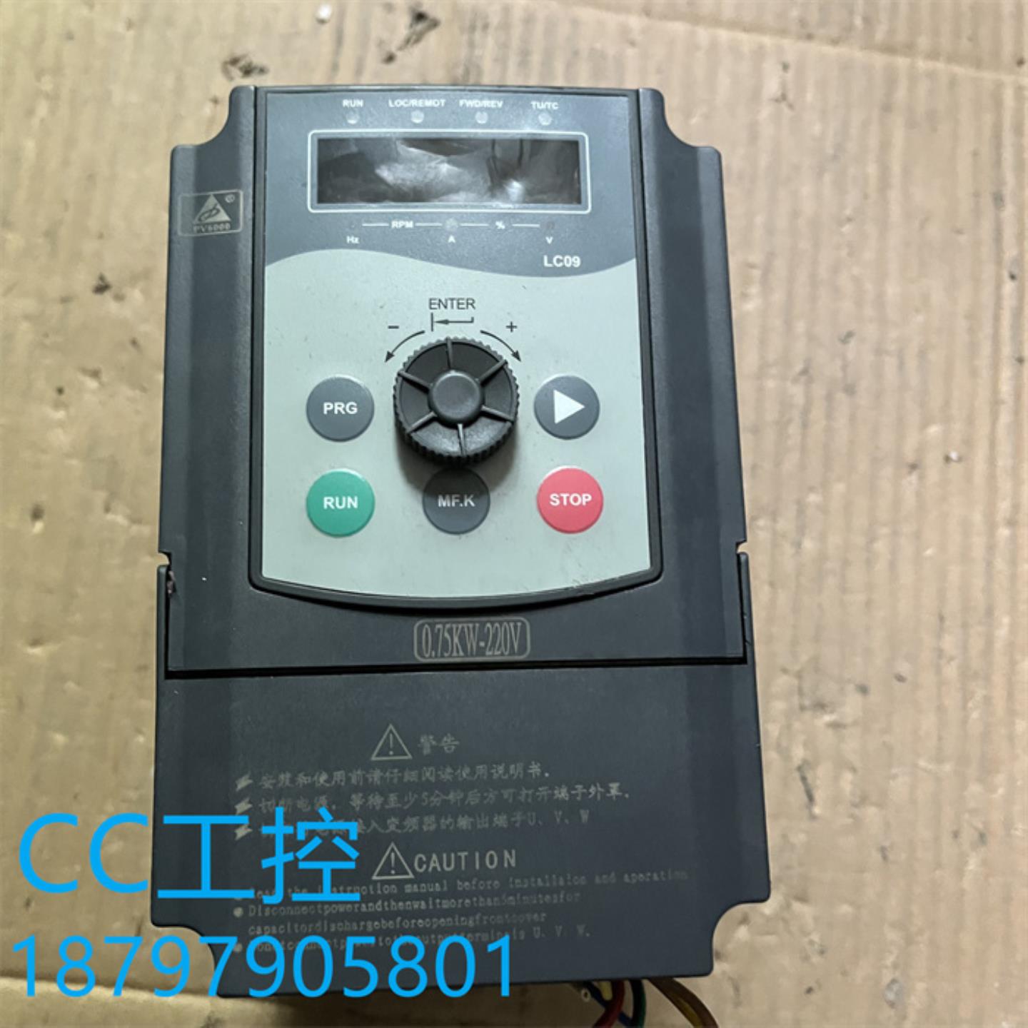 原装拆机 变频器 PV6000-2S07GBZD 075kw 220v 质量包好 询价