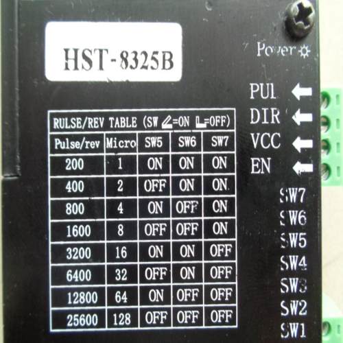 拆机  HST 57两相步进电机驱动器  HST-8325B 功能正常